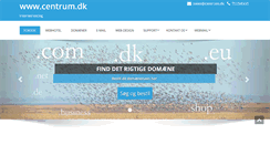 Desktop Screenshot of centrum.dk