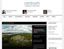Tablet Screenshot of centrum.org